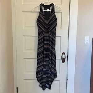 Prana navy midi dress